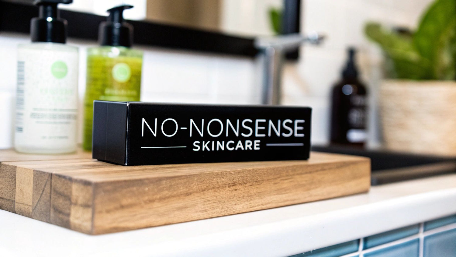 A No-Nonsense Skincare Routine for Men