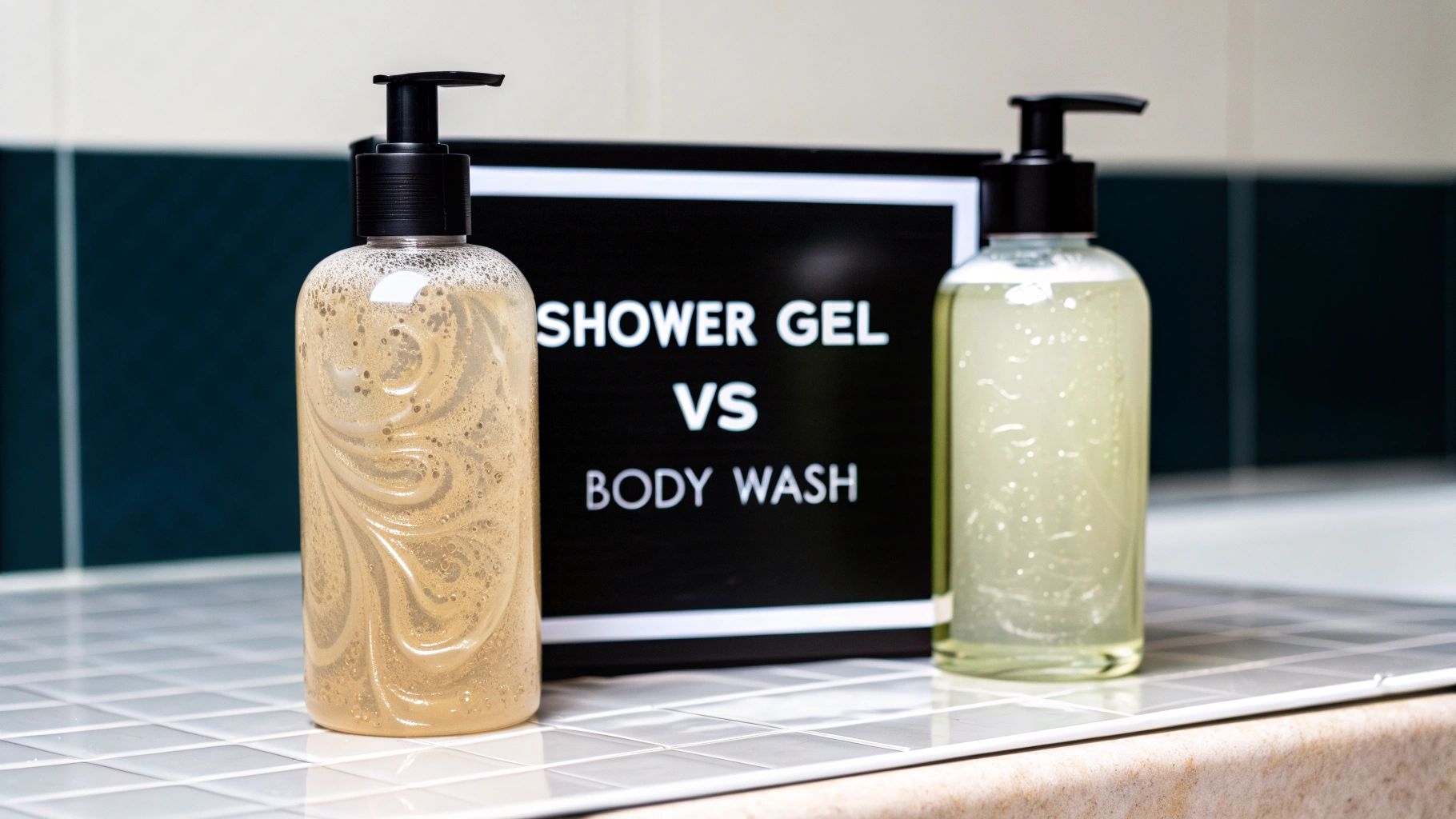 Difference Between Shower Gel and Body Wash: Explained