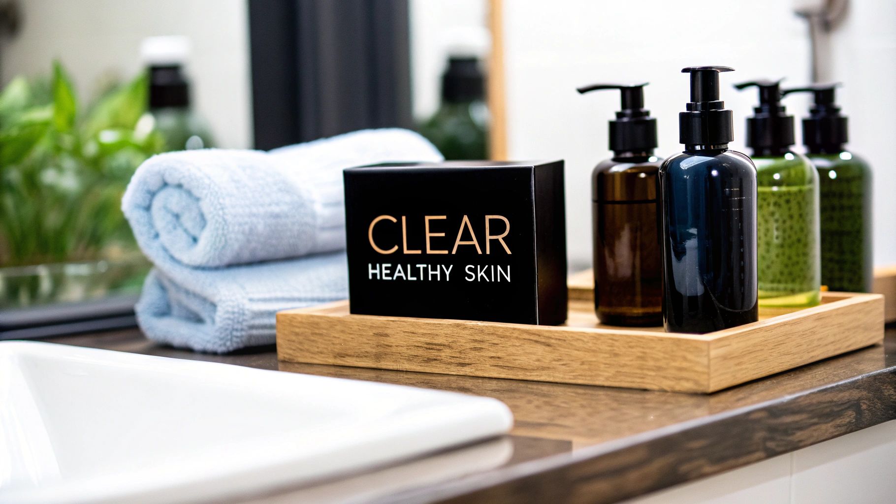 A Men Skin Care Routine for Clear Healthy Skin